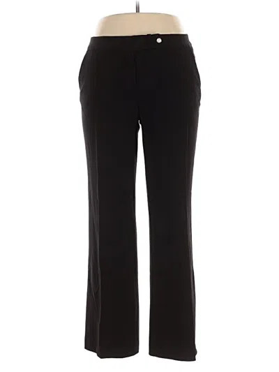 Pre-owned Calvin Klein Dress Pants In Black