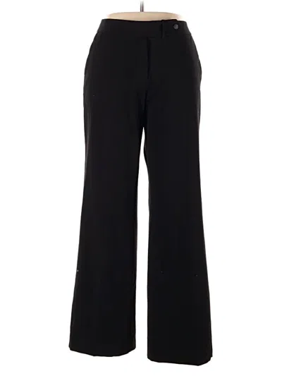Pre-owned Calvin Klein Dress Pants In Black