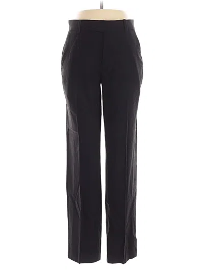 Pre-owned Calvin Klein Dress Pants In Black