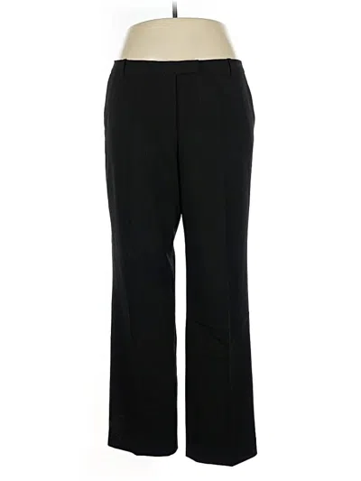Pre-owned Calvin Klein Dress Pants In Black