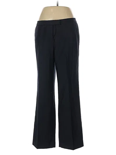 Pre-owned Calvin Klein Dress Pants In Black