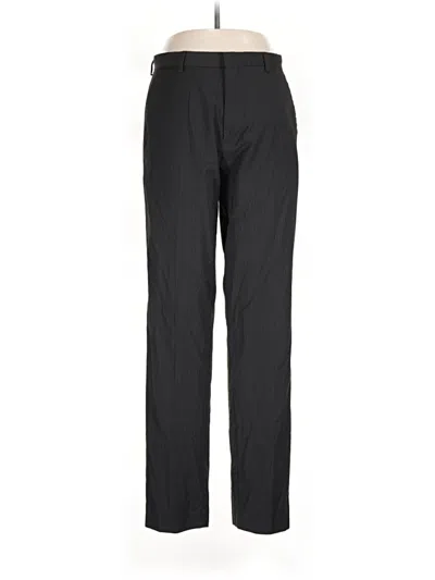 Pre-owned Calvin Klein Dress Pants In Black