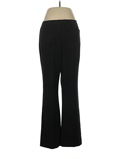 Pre-owned Calvin Klein Dress Pants In Black