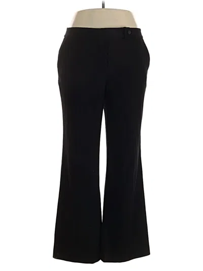 Pre-owned Calvin Klein Dress Pants In Black