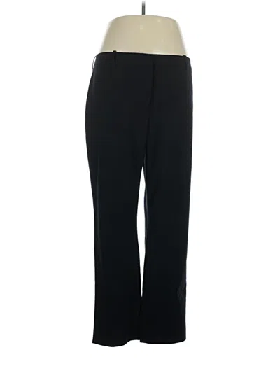 Pre-owned Calvin Klein Dress Pants In Black