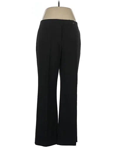 Pre-owned Calvin Klein Dress Pants In Black