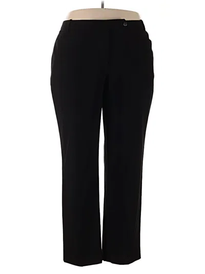 Pre-owned Calvin Klein Dress Pants In Black