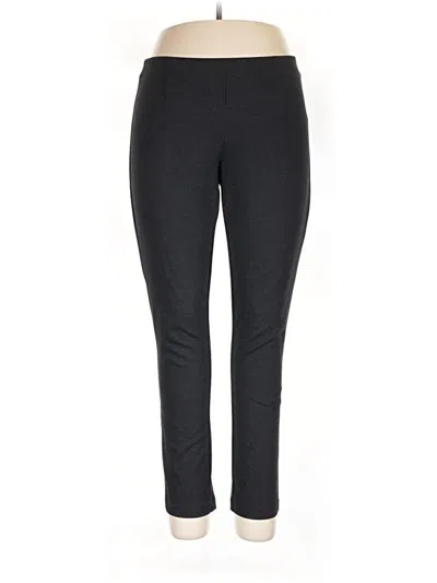 Pre-owned Calvin Klein Dress Pants In Black