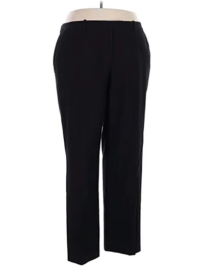 Pre-owned Calvin Klein Dress Pants In Black