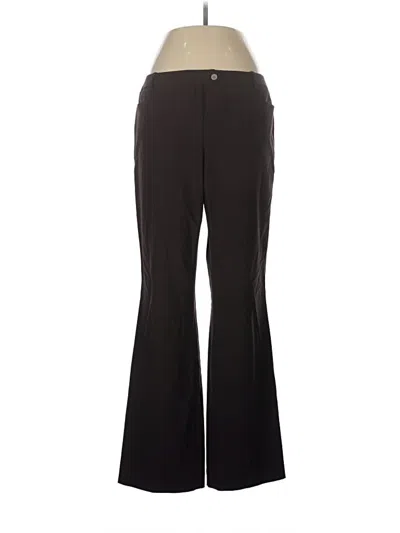 Pre-owned Calvin Klein Dress Pants In Black