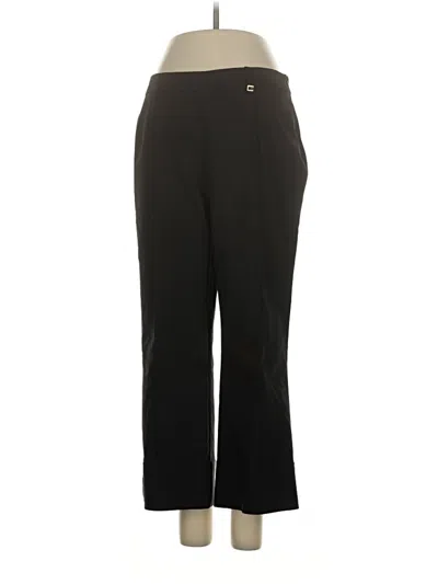 Pre-owned Calvin Klein Dress Pants In Black