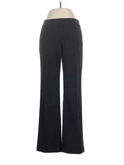 Pre-owned Calvin Klein Dress Pants In Black