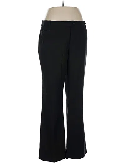 Pre-owned Calvin Klein Dress Pants In Black