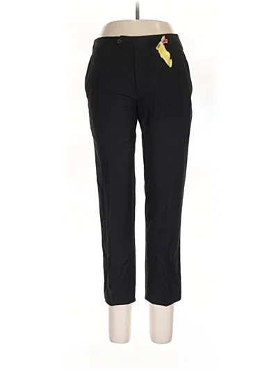 Pre-owned Calvin Klein Dress Pants In Black