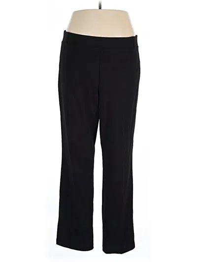Pre-owned Calvin Klein Dress Pants In Black