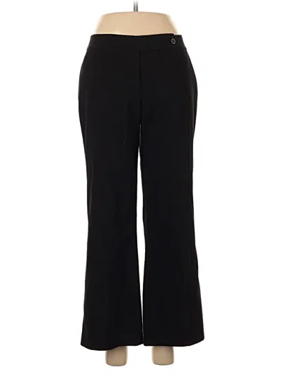 Pre-owned Calvin Klein Dress Pants In Black