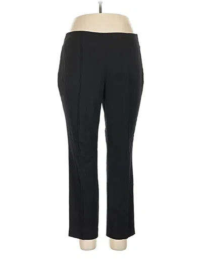 Pre-owned Calvin Klein Dress Pants In Black