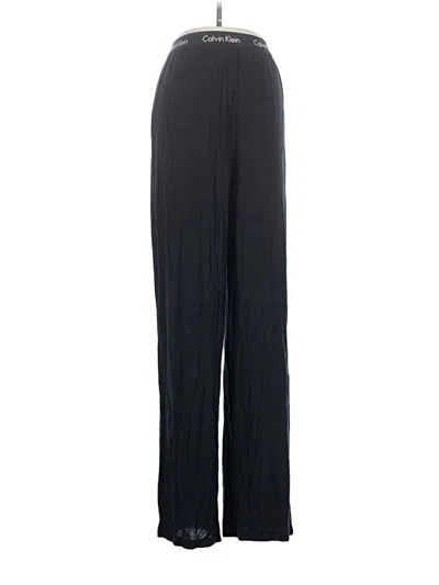 Pre-owned Calvin Klein Dress Pants In Black