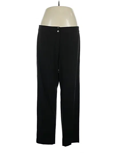 Pre-owned Calvin Klein Dress Pants In Black