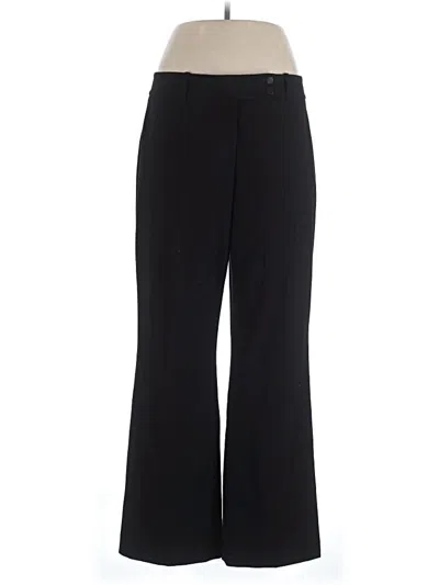 Pre-owned Calvin Klein Dress Pants In Black