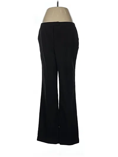 Pre-owned Calvin Klein Dress Pants In Black