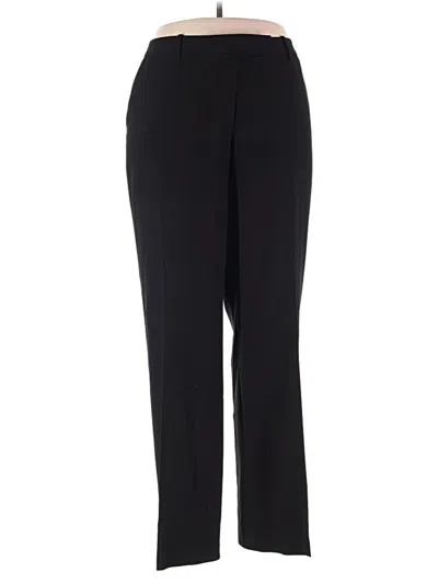 Pre-owned Calvin Klein Dress Pants In Black