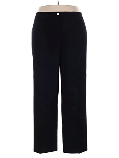 Pre-owned Calvin Klein Dress Pants In Black