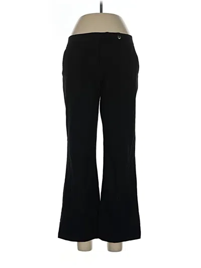 Pre-owned Calvin Klein Dress Pants In Black