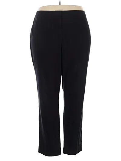Pre-owned Calvin Klein Dress Pants In Black