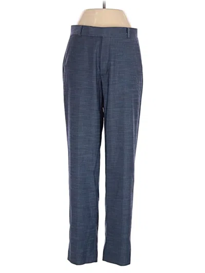 Pre-owned Calvin Klein Dress Pants In Blue