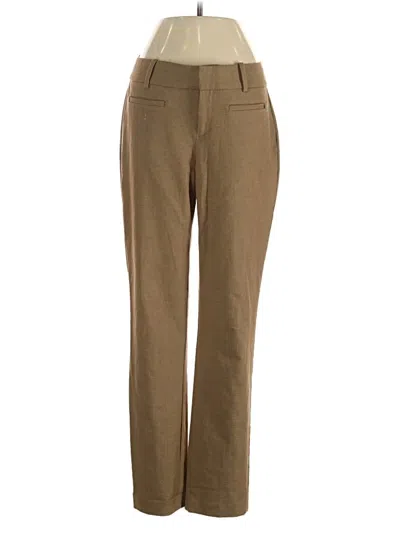 Pre-owned Calvin Klein Dress Pants In Brown