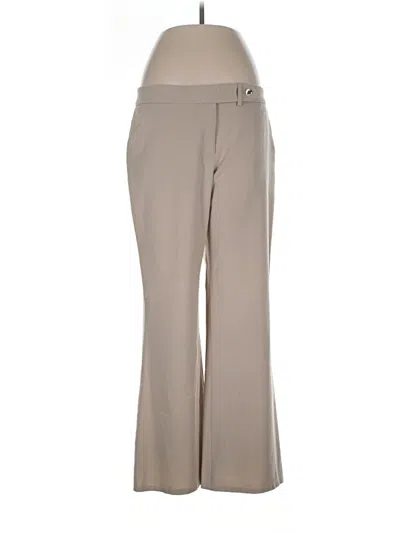 Pre-owned Calvin Klein Dress Pants In Brown