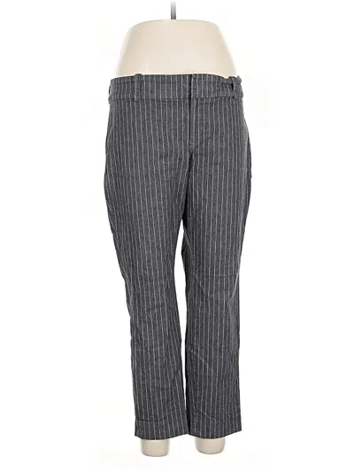 Pre-owned Calvin Klein Dress Pants In Gray
