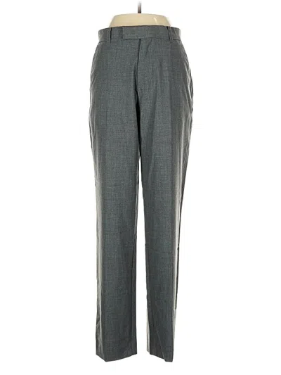 Pre-owned Calvin Klein Dress Pants In Gray