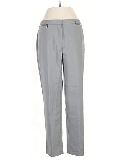 Pre-owned Calvin Klein Dress Pants In Gray