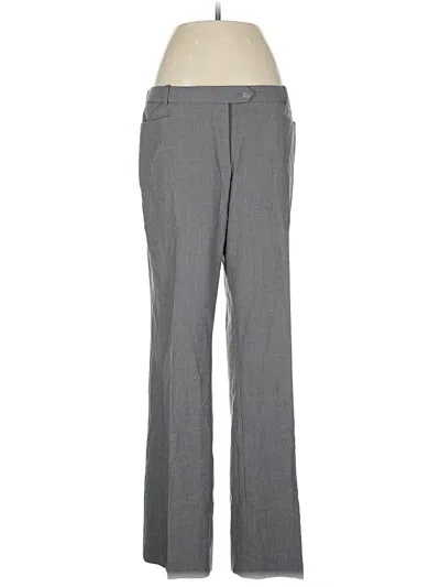 Pre-owned Calvin Klein Dress Pants In Gray
