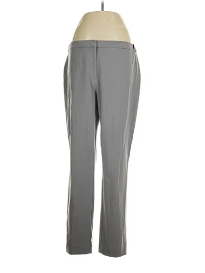 Pre-owned Calvin Klein Dress Pants In Gray