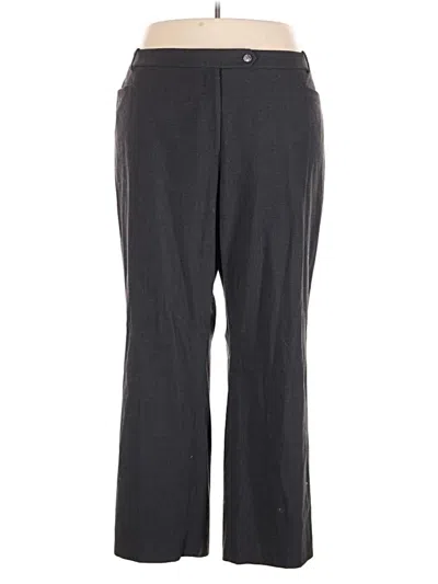 Pre-owned Calvin Klein Dress Pants In Gray