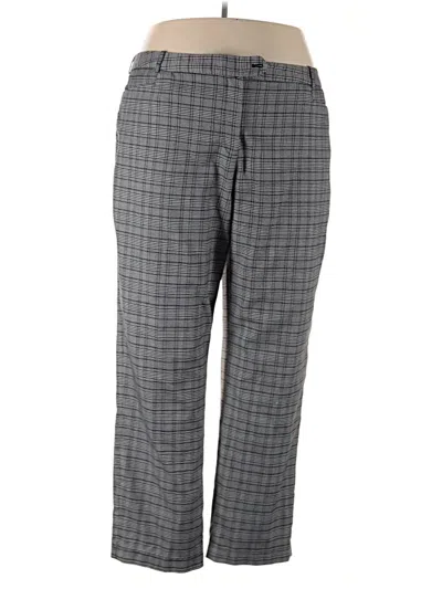 Pre-owned Calvin Klein Dress Pants In Gray