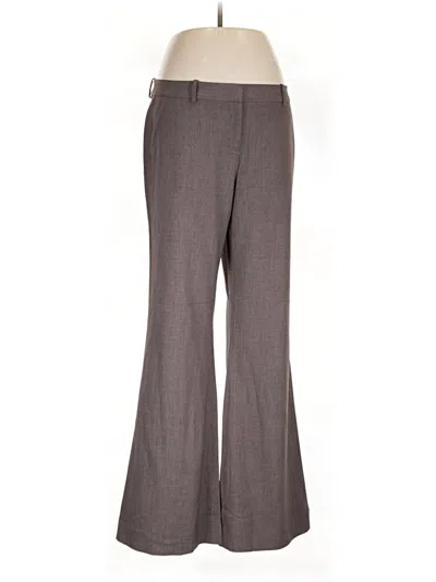 Pre-owned Calvin Klein Dress Pants In Gray