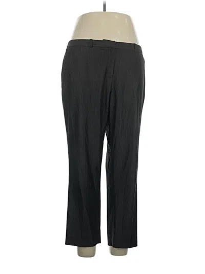 Pre-owned Calvin Klein Dress Pants In Gray