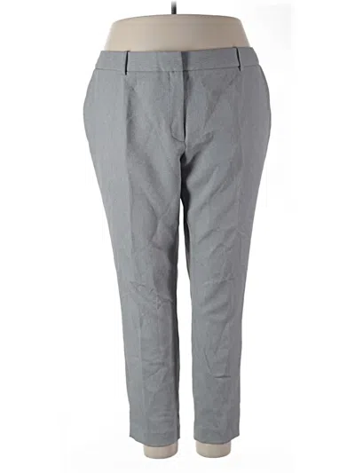 Pre-owned Calvin Klein Dress Pants In Gray