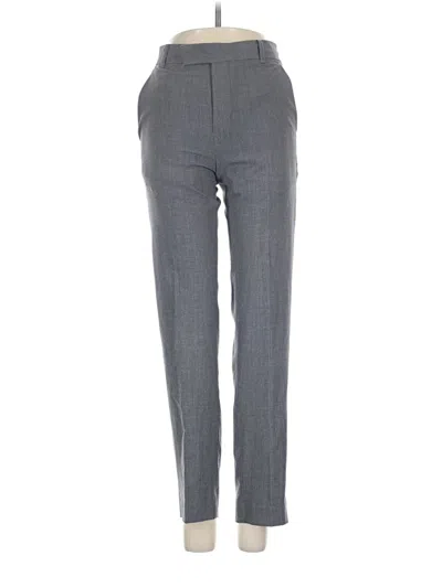 Pre-owned Calvin Klein Dress Pants In Gray