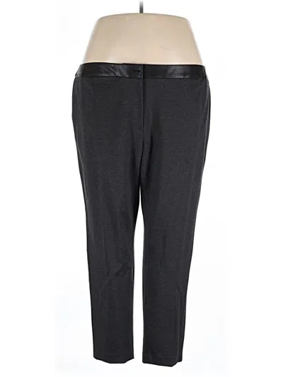 Pre-owned Calvin Klein Dress Pants In Gray