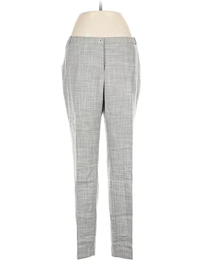 Pre-owned Calvin Klein Dress Pants In Gray