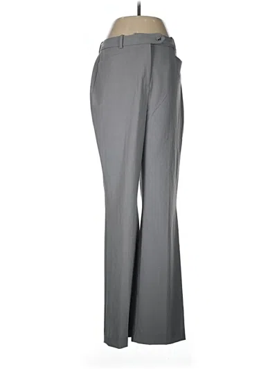 Pre-owned Calvin Klein Dress Pants In Gray