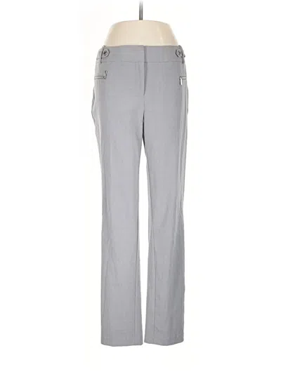 Pre-owned Calvin Klein Dress Pants In Gray