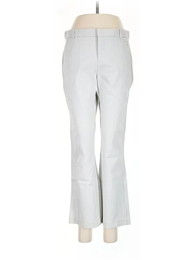 Pre-owned Calvin Klein Dress Pants In Silver