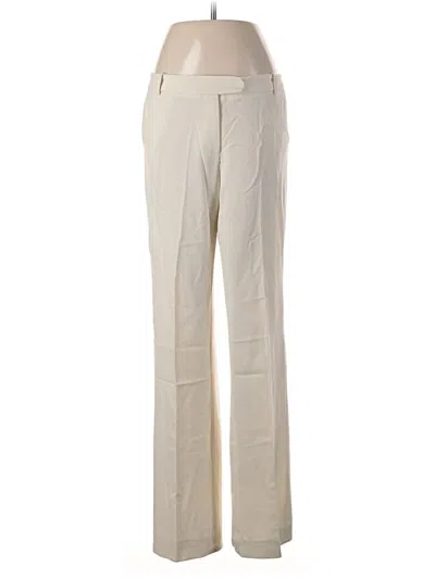 Pre-owned Calvin Klein Dress Pants In White