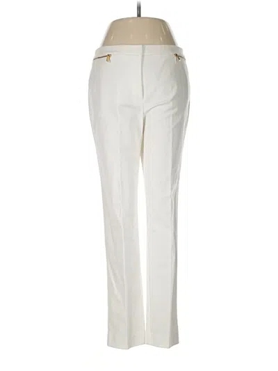 Pre-owned Calvin Klein Dress Pants In White